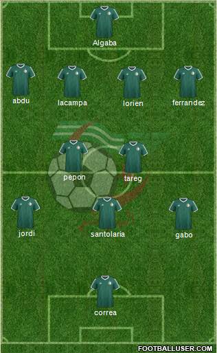 Algeria Formation 2016