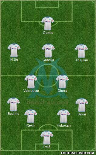 Olympique de Marseille Formation 2016