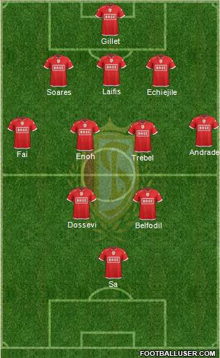 R Standard de Liège Formation 2016