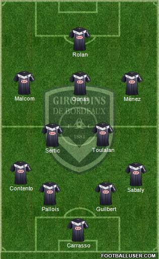 FC Girondins de Bordeaux Formation 2016