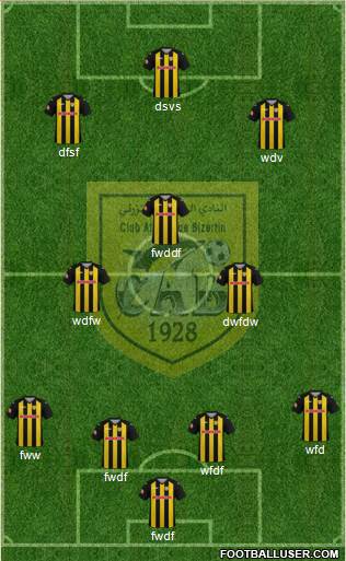 Club Athlétique Bizertin Formation 2016