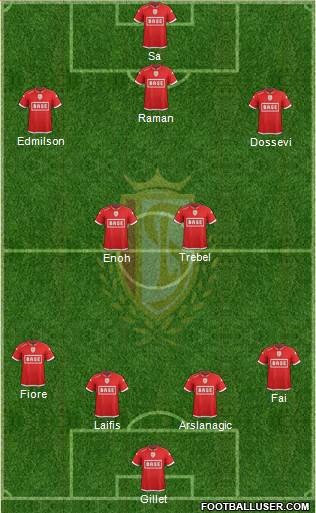 R Standard de Liège Formation 2016