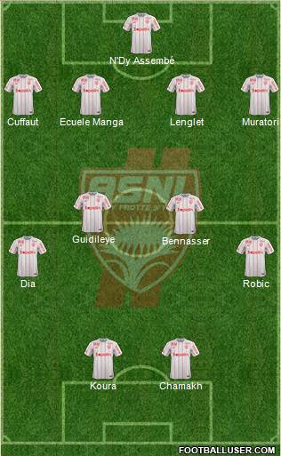 A.S. Nancy Lorraine Formation 2016