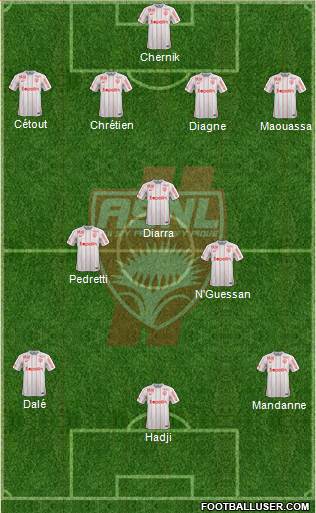 A.S. Nancy Lorraine Formation 2016