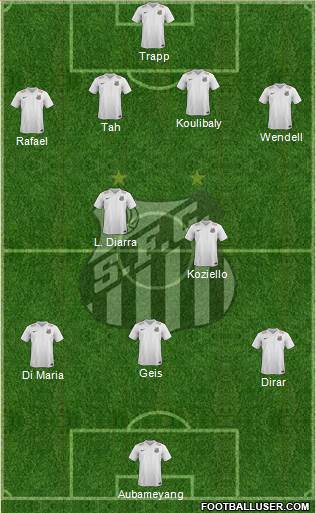 Santos FC Formation 2016