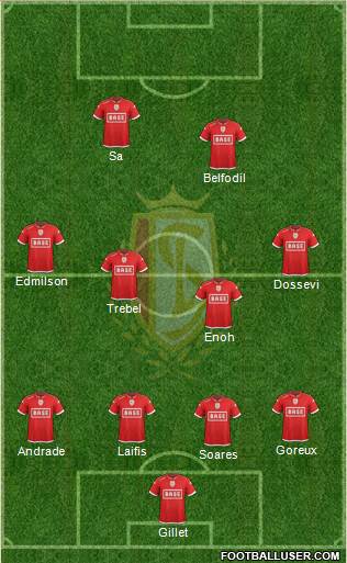 R Standard de Liège Formation 2016