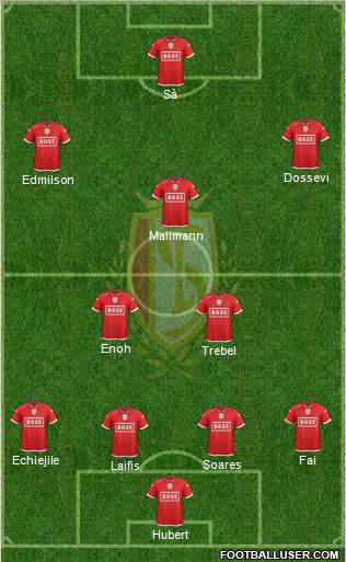 R Standard de Liège Formation 2016