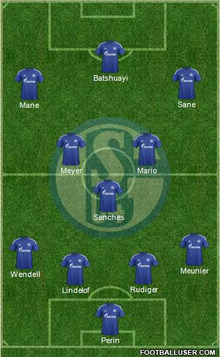 FC Schalke 04 Formation 2016