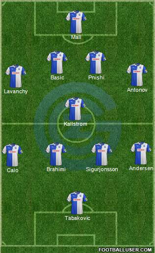 Grasshopper-Club Zürich Formation 2016