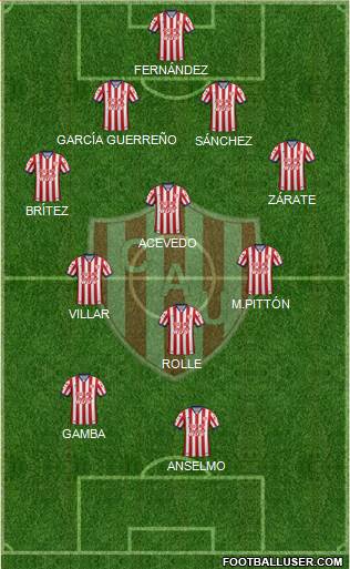 Unión de Santa Fe Formation 2016