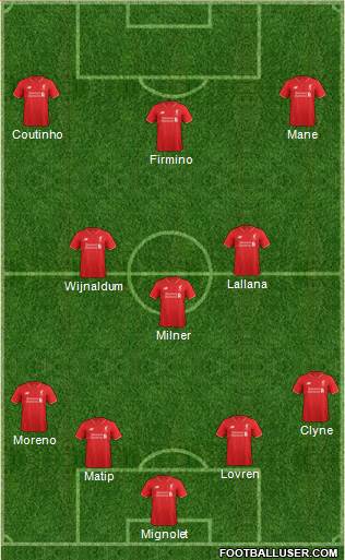 Liverpool Formation 2016