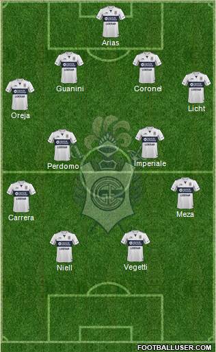 Gimnasia y Esgrima de La Plata Formation 2016