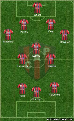 Patronato de Paraná Formation 2016