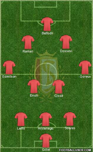 R Standard de Liège Formation 2016