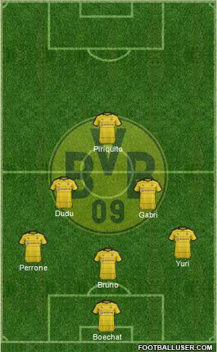 Borussia Dortmund Formation 2016