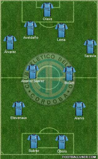 Belgrano de Córdoba Formation 2016