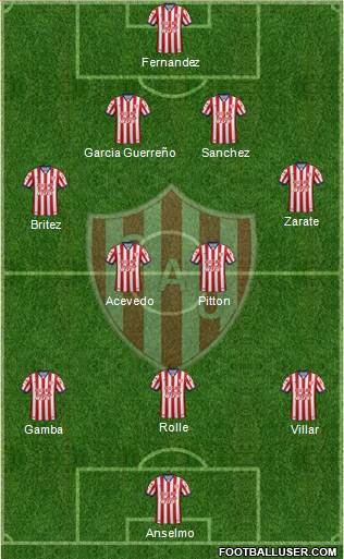 Unión de Santa Fe Formation 2016