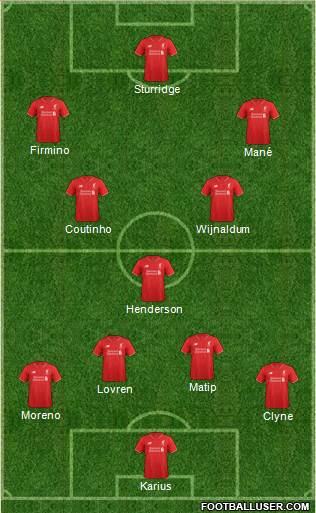 Liverpool Formation 2016