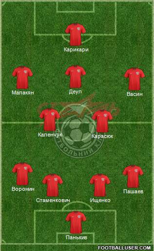Stal Alchevsk Formation 2016