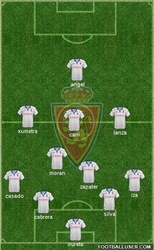 R. Zaragoza S.A.D. Formation 2016