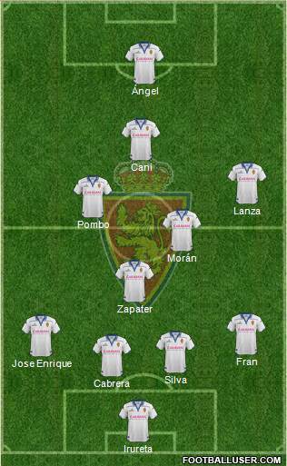 R. Zaragoza S.A.D. Formation 2016