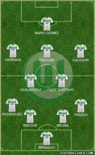 VfL Wolfsburg Formation 2016
