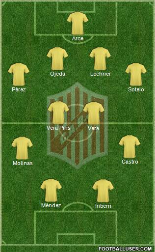 9 de Julio Formation 2016