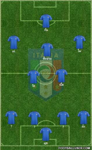 Italy Formation 2016