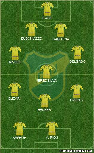 Defensa y Justicia Formation 2016