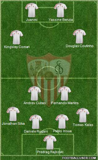 Sevilla F.C., S.A.D. Formation 2016