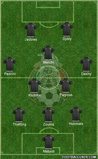 Mexico Formation 2016