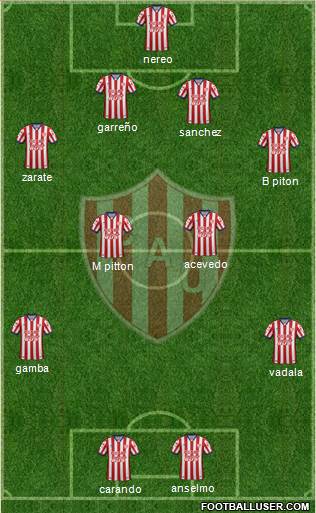 Unión de Santa Fe Formation 2016