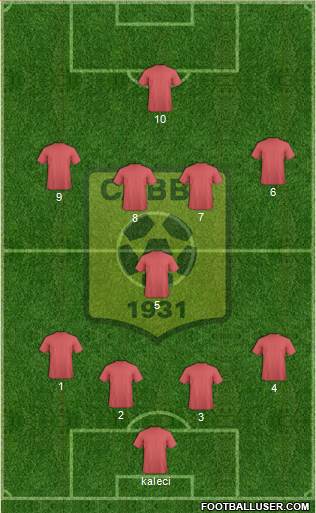 Chabab Ahly Bordj Bou Arréridj Formation 2016