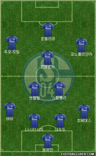 FC Schalke 04 Formation 2016