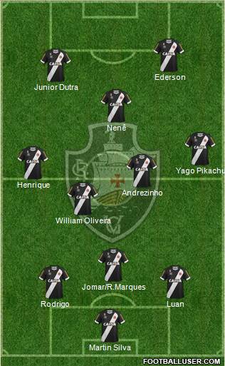 CR Vasco da Gama Formation 2016