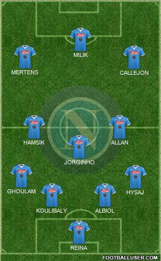 Napoli Formation 2016