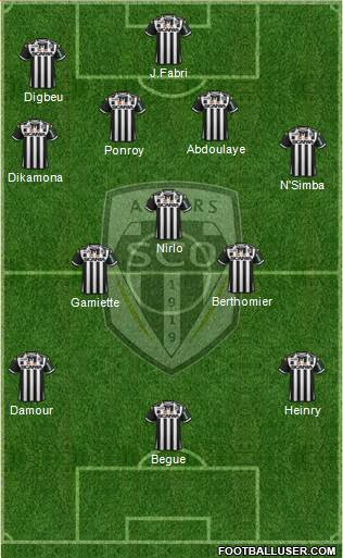 Angers SCO Formation 2016