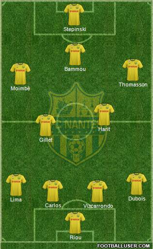FC Nantes Formation 2016