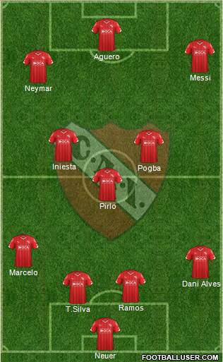 Independiente Formation 2016
