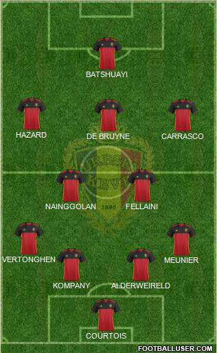 Belgium Formation 2016