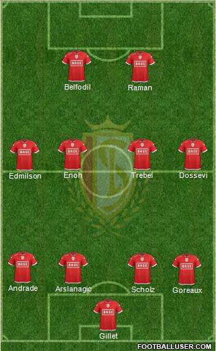 R Standard de Liège Formation 2016