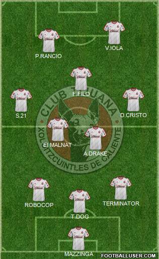 Xoloitzcuintles de Tijuana Formation 2016