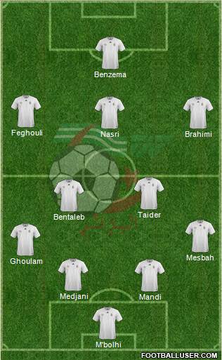 Algeria Formation 2016
