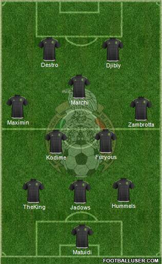 Mexico Formation 2016