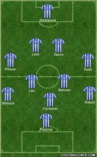 Sheffield Wednesday Formation 2016