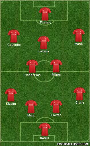 Liverpool Formation 2016