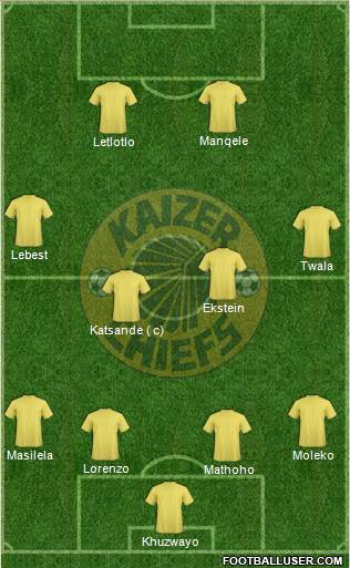 Kaizer Chiefs Formation 2016