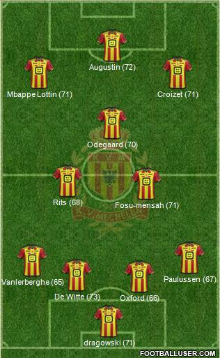 Yellow Red KV Mechelen Formation 2016