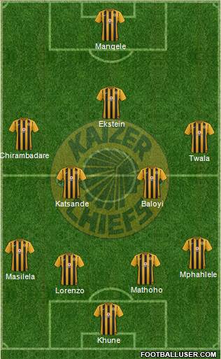Kaizer Chiefs Formation 2016