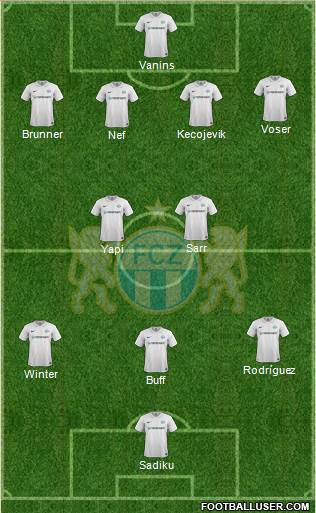 FC Zürich Formation 2016